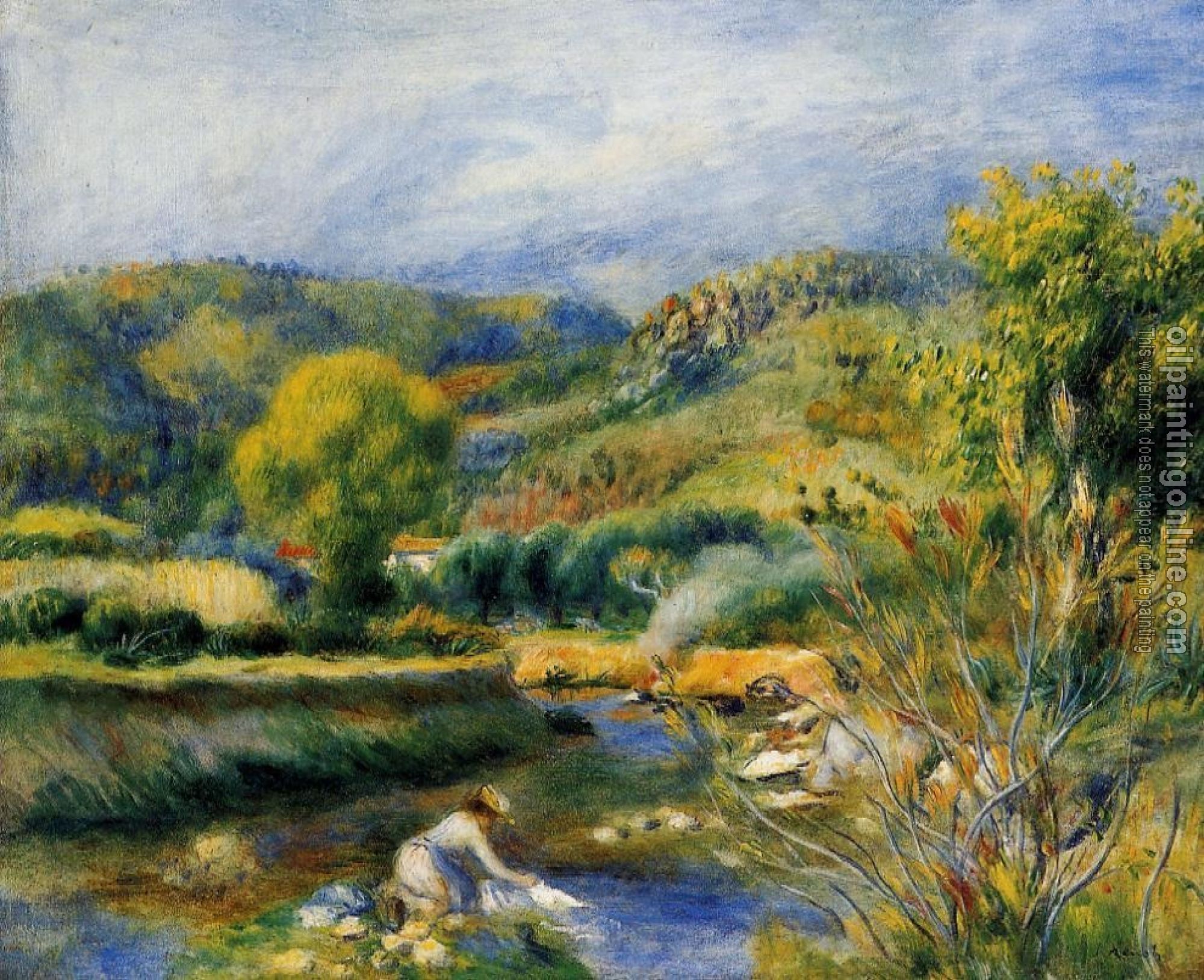 Renoir, Pierre Auguste - The Laundress